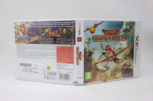 AVIONES EQUIPO DE RESCATE NINTENDO 3DS INV-9300