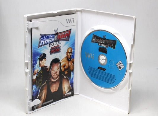 SMACKDOWN VS. RAW 2008 Wii PAL INV-8701