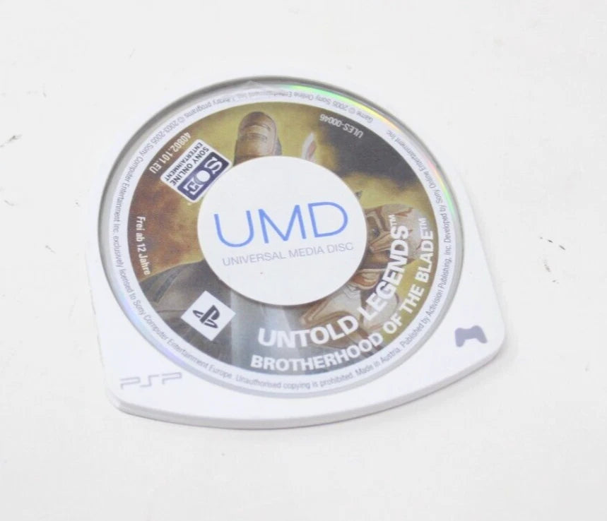 UNTOLD LEGENDS BROTHERHOOD OF THE BLADE PSP Pal inv-10719