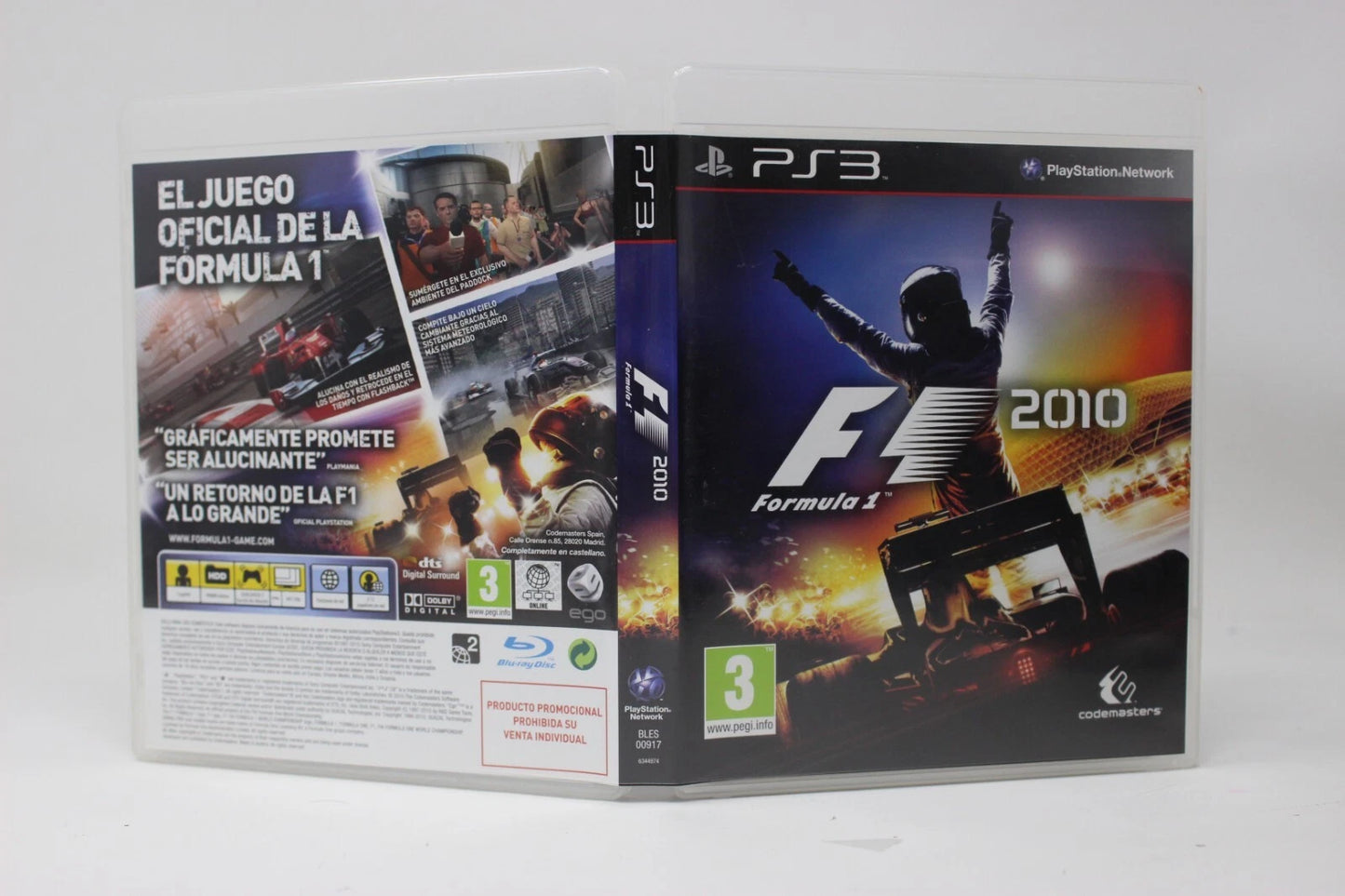 FORMULA 1 2010 SONY PS3 PLAY STATION 3 INV-11053