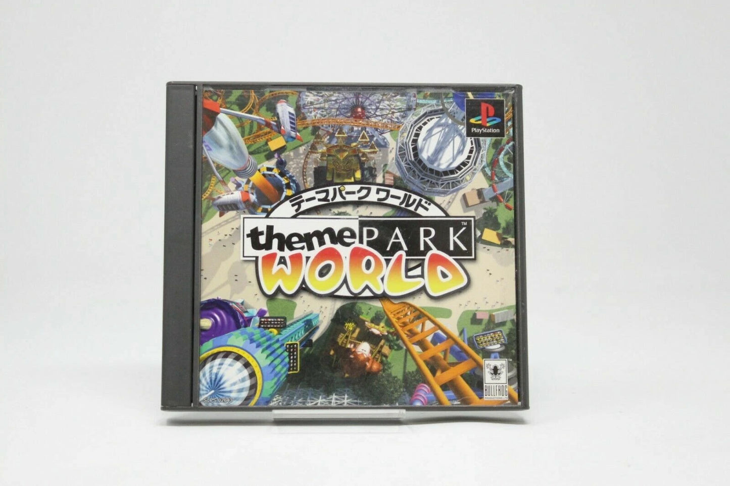 THEME PARK WORLD PS1 PLAYSTATION PSX PS1 JAPAN NTSC INV-1146