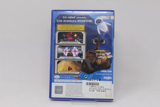 DISNEY PIXAR WALL.E - SONY PS2 PLAY STATION INV-2675
