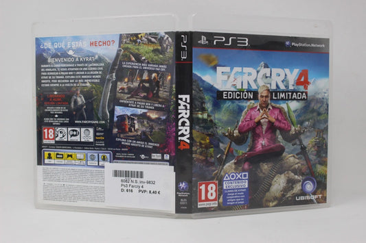 FAR CRY 4 - PS3 PLAY STATION INV-9832