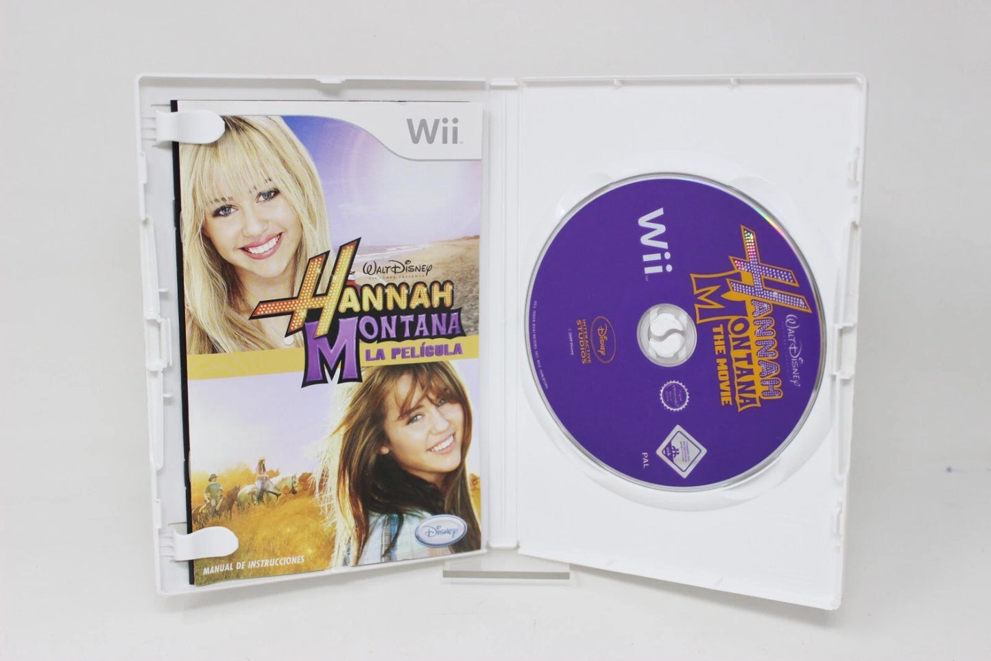 HANNAH MONTANA LA PELÍCULA NINTENDO Wii INV-1356