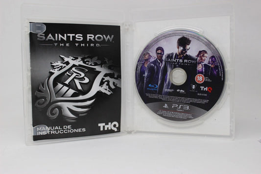 SAINTS ROW THE THIRD SONY PS3 PLAY STATION 3 INV-6844