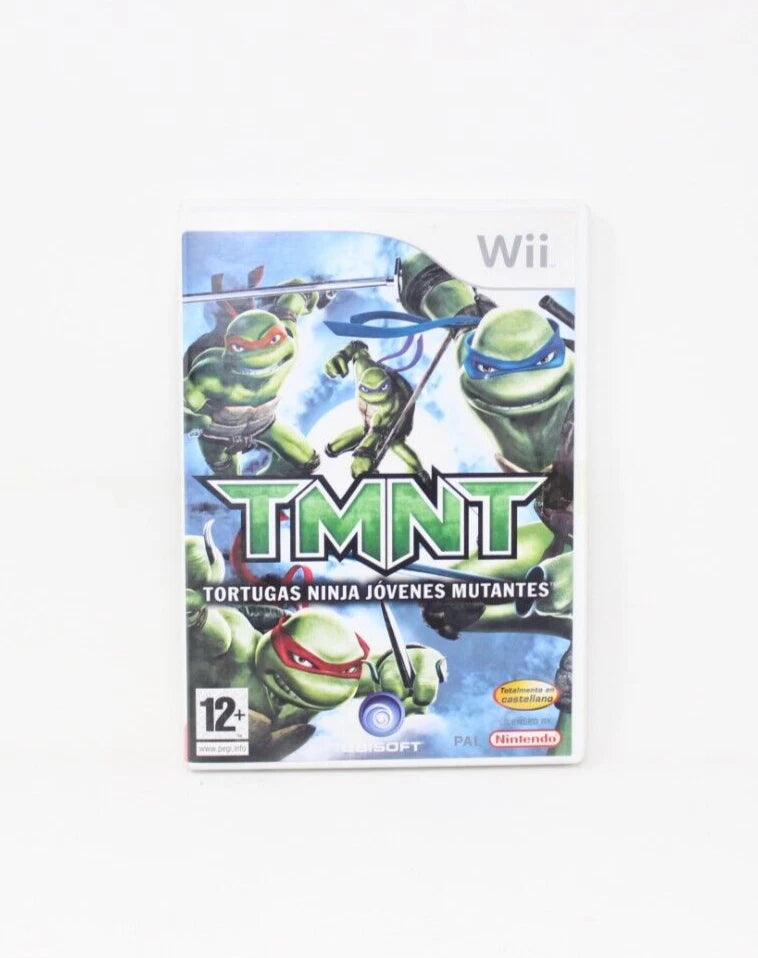 TMNT Tortugas ninja jovenes mutantes WII nintendo inv-4481 pal Esp