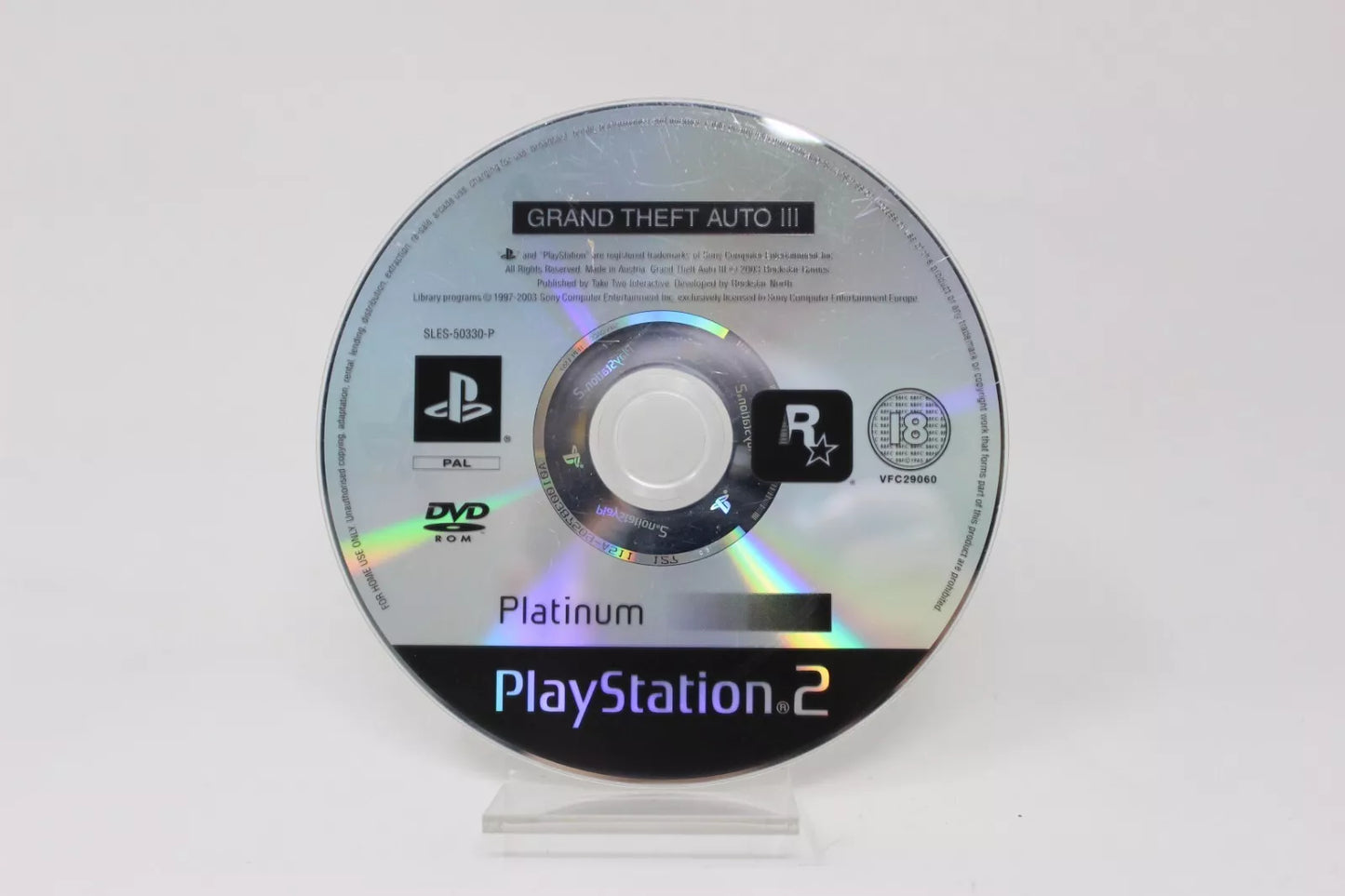 GRAND THEFT AUTO III GTA3 SOLO CD Pal inv-11401