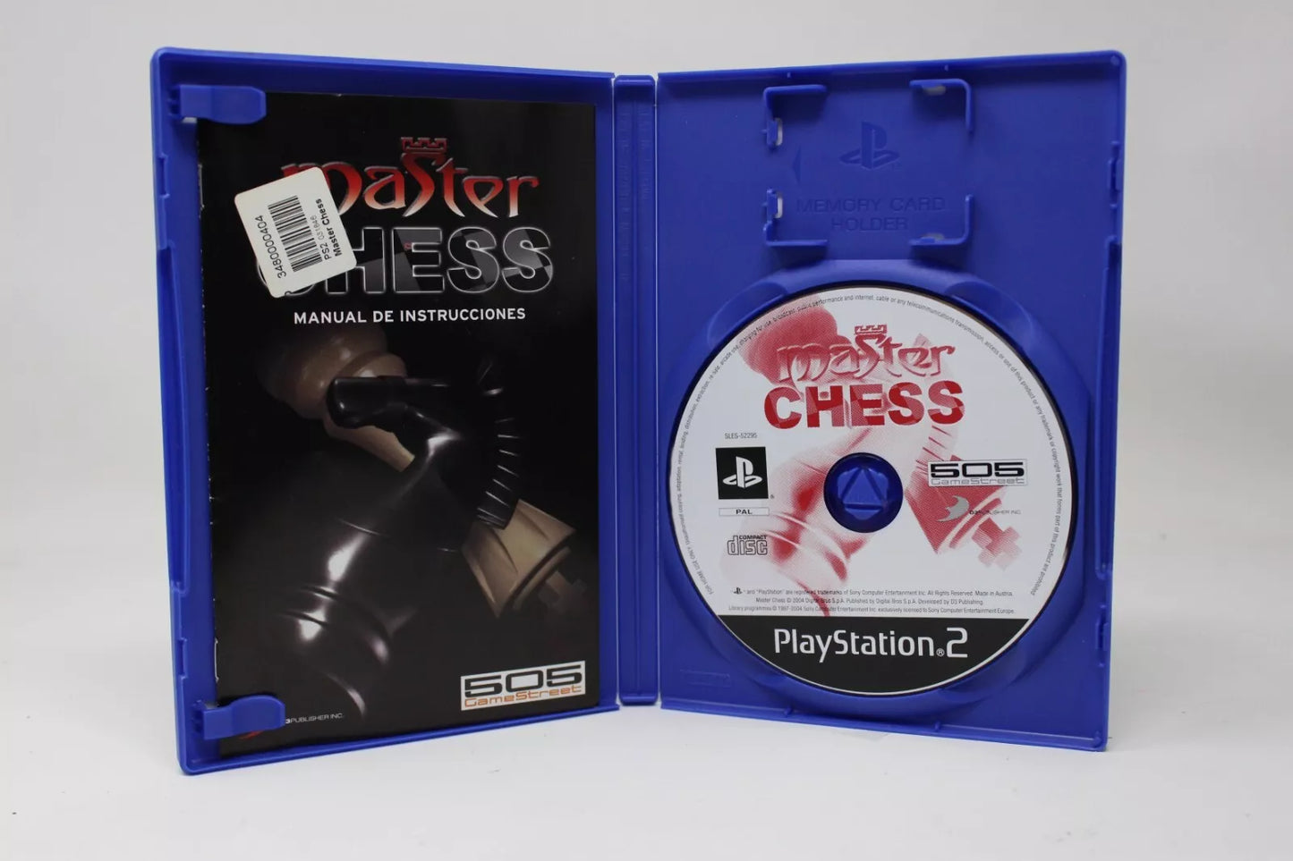 MASTER CHESS SONY PS2 PLAY STATION INV-2895