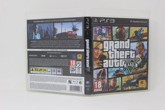 GTA V GRAND THEFT AUTO V PlayStation3 Ps2 INV-11397