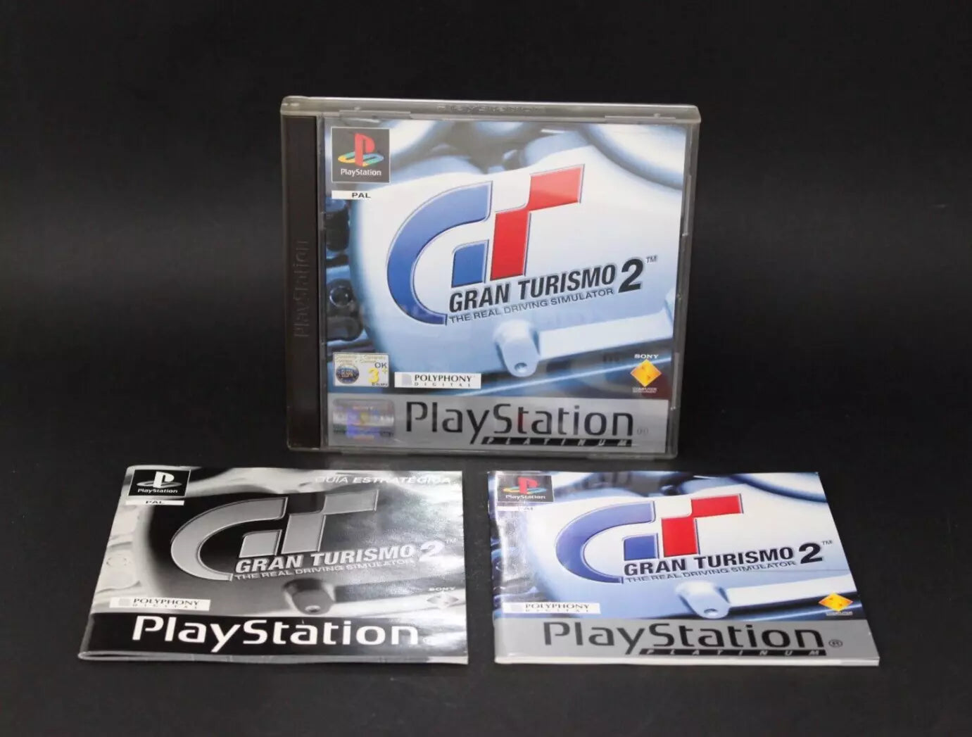 GRAN TURISMO 2 GT2 PAL SONY PLAYSTATION ps1 PSx INV-10828