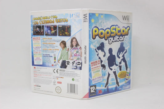 POPSTAR GUITAR MAL ESTADO WII NINTENDO INV-11132