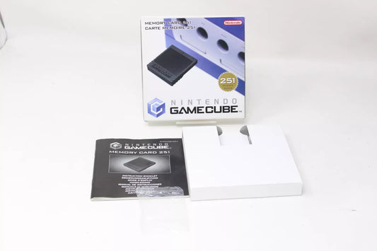CAJA MEMORY CARD 251 BLOCKS NINTENDO GAMECUBE GAME CUBE INV-11255