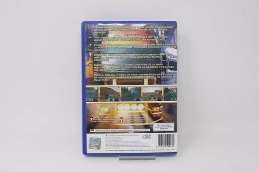 SÓLO CAJA + MANUAL TURBO TRUCKS - SONY PS2 PLAY STATION INV-10293