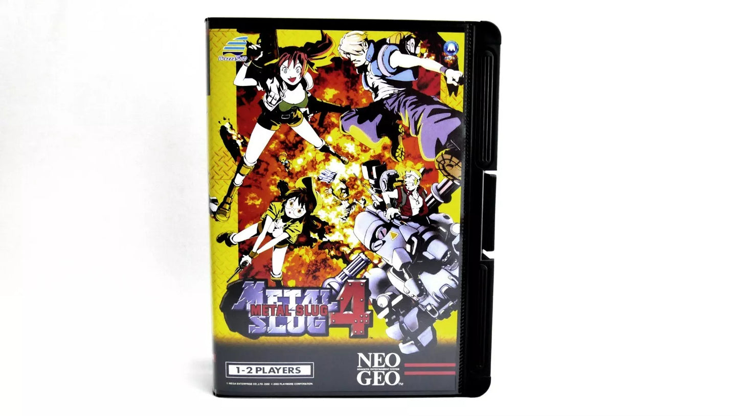 Metal Slug 4 Softbox Soft Box Neo Geo Aes / Mvs Neogeo