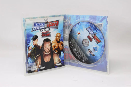 SMACKDOWN VS RAW 2008 PLAYSTATION 3 PS3 SONY FISICO INV-11271