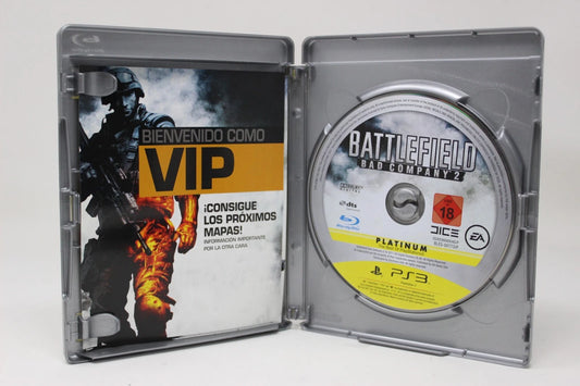 BATTLEFIELD BAD COMPANY 2 PLATINUM PLAY STATION 3 PS3 SONY INV-11366