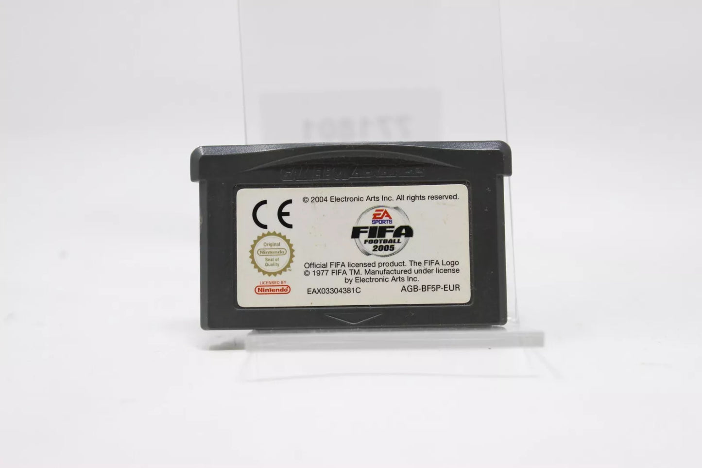 FIFA football 2005 GAME BOY ADVANCE SOLO CARTUCHO INV-9759