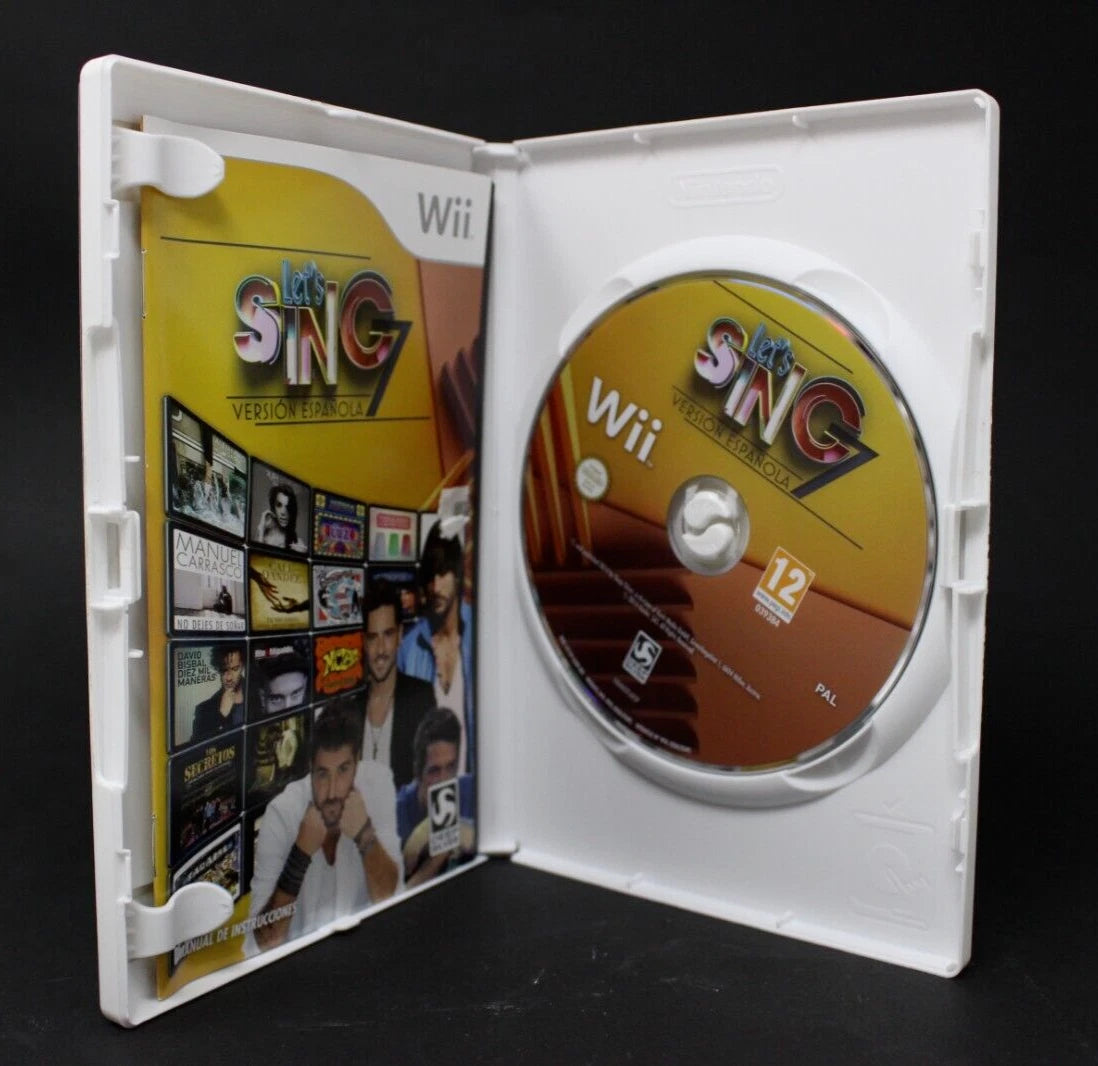 Let's sing 7 Versión Española Nintendo Wii Pal inv-10957