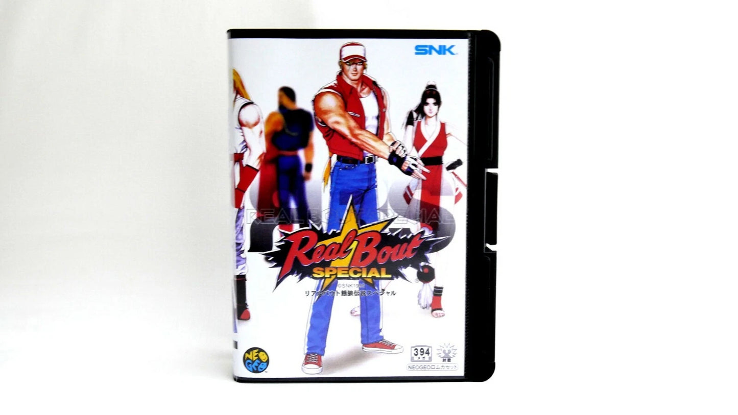 REAL BOUT FATAL FURY SPECIAL SOFTBOX soft box Neo Geo AES / MVS neogeo