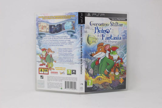 GERONIMO STILTON EN EL REINO DE LA FANTASÍA EL VIDEOJUEGO PSP SONY INV-6914