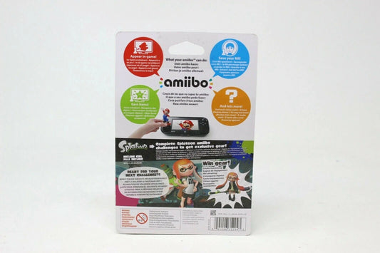 NINTENDO AMIIBO SPLATOON INKLING GIRL WIIU 3DS SWITCH NUEVO PRECINTADO