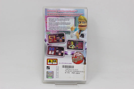 BUZZ!: CEREBROS EN ACCION - PSP SONY INV-3131