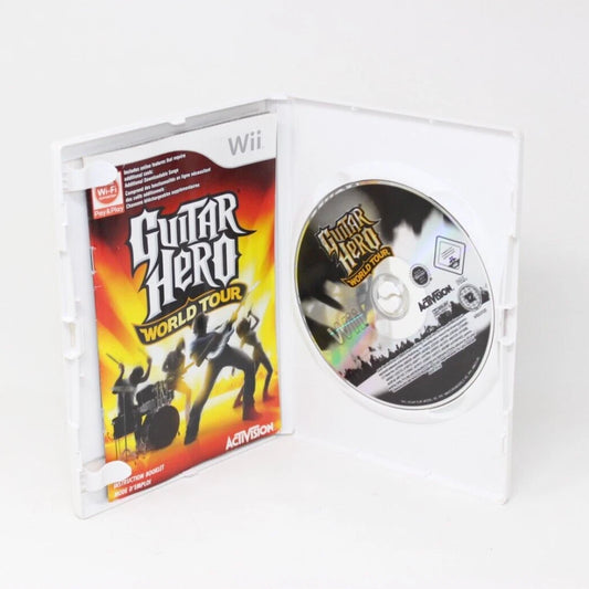 GUITAR HERO World Tour Nintendo Wii Pal inv-10654