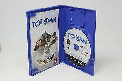 TOP SPIN SONY PS2 PLAY STATION PS 2 INV-5281