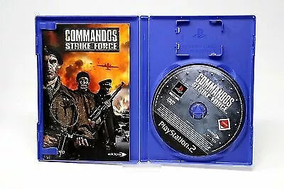 COMMANDOS STRIKE FORCE SONY PS2 PLAY STATION PS 2 inv-2271