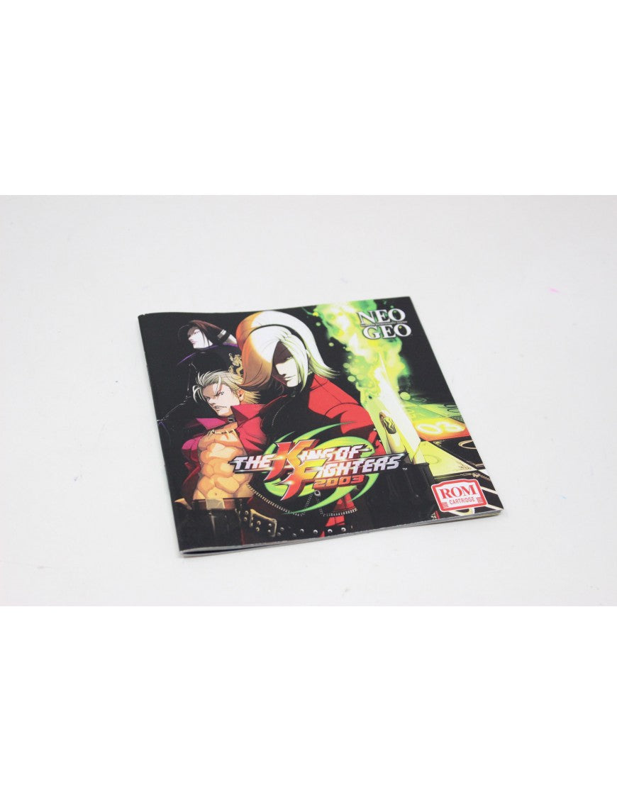 THE KING OF FIGHTERS 2003 MANUAL USA