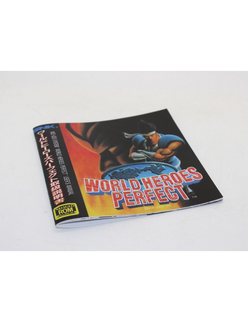 WORLD HEROES PERFECT ワールドヒーローズ パーフェクトJapan MANUAL