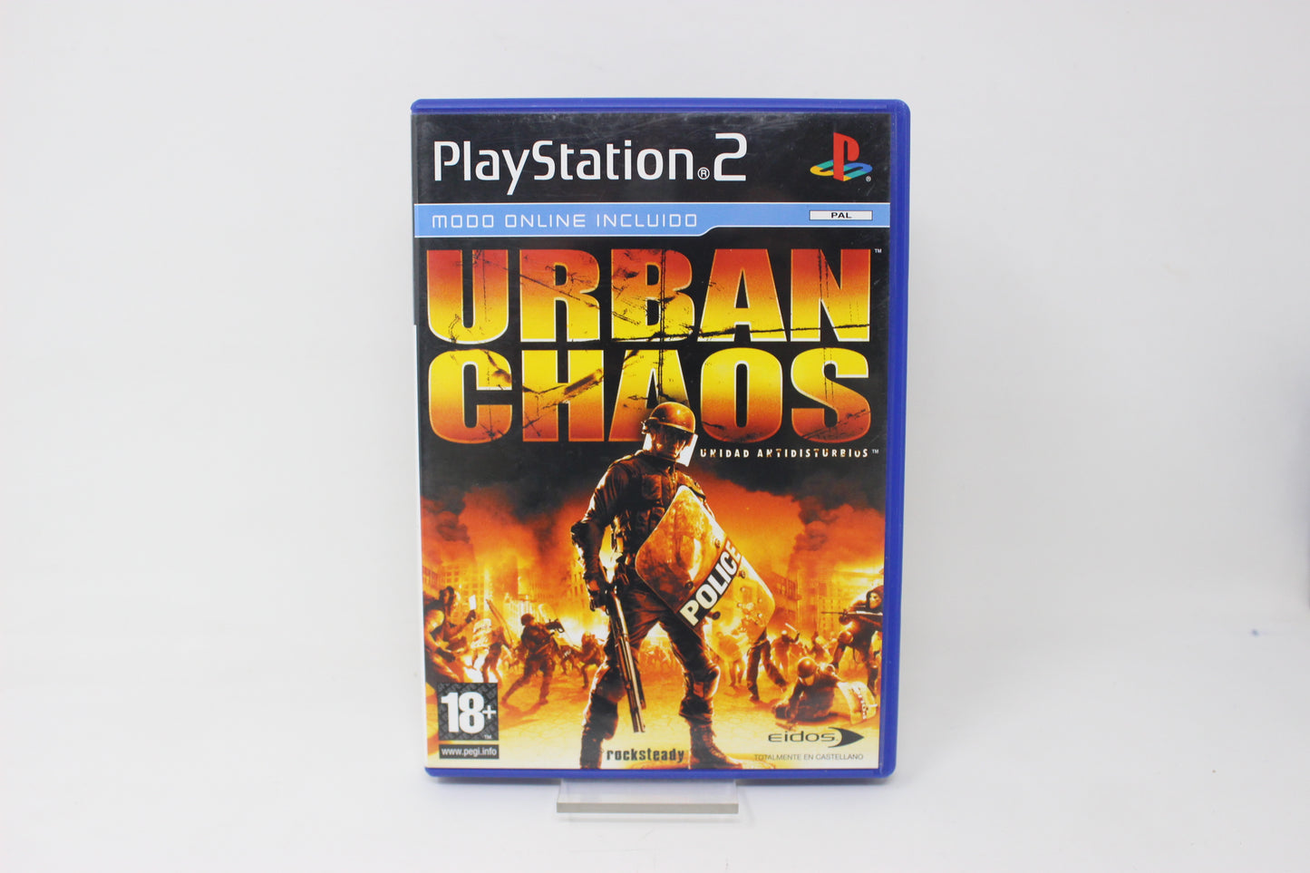 URBAN CHAOS: UNIDAD ANTIDISTURBIOS PAL PS2 PLAY STATION 2 INV-11564