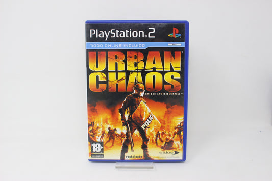URBAN CHAOS: UNIDAD ANTIDISTURBIOS PAL PS2 PLAY STATION 2 INV-11564