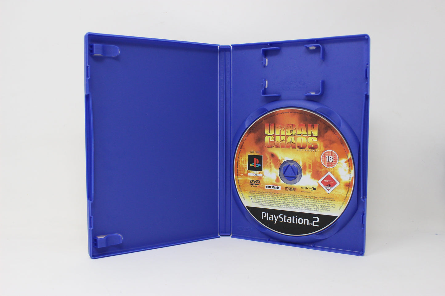 URBAN CHAOS: UNIDAD ANTIDISTURBIOS PAL PS2 PLAY STATION 2 INV-11564