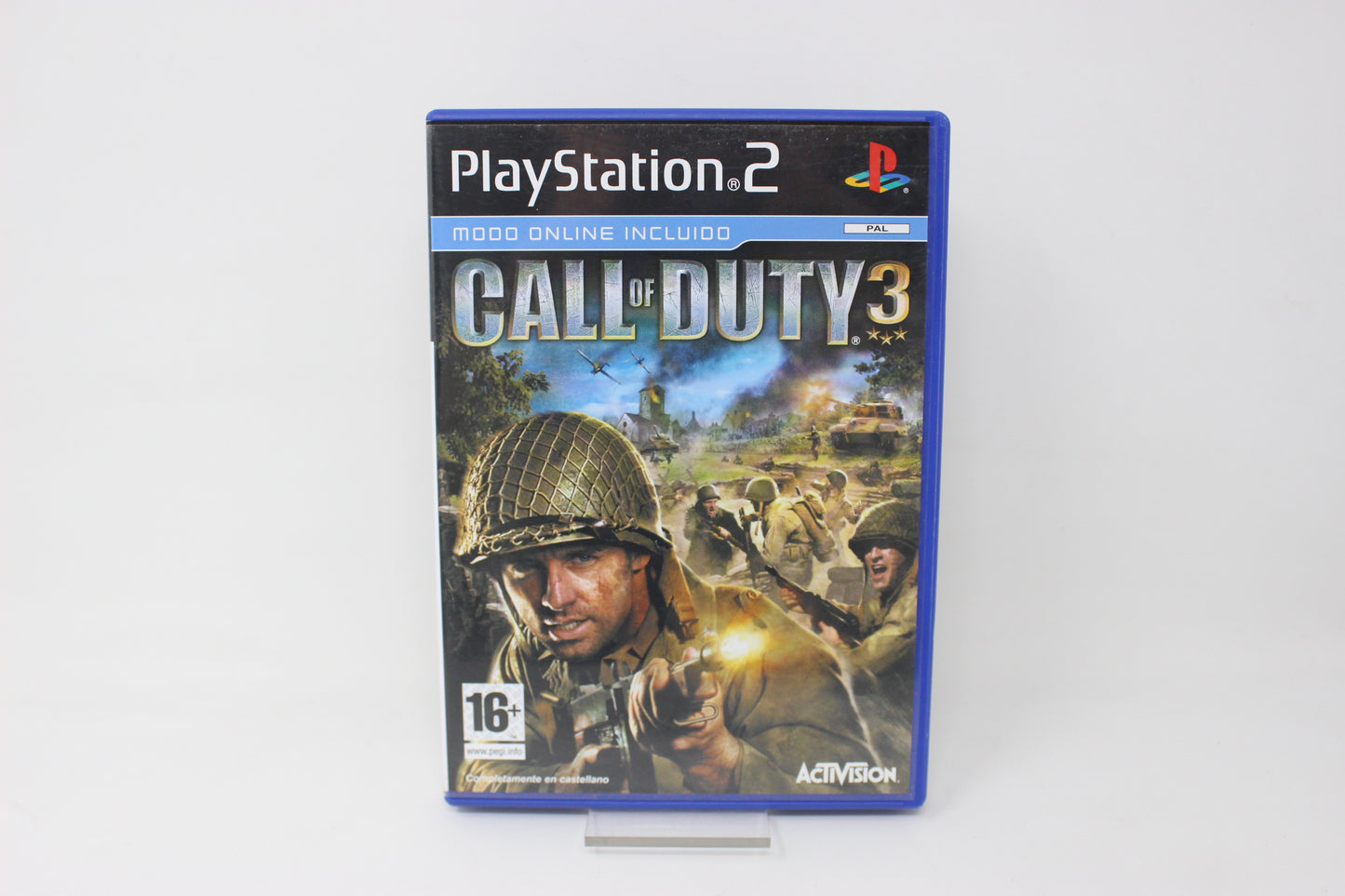 CALL OF DUTY 3 COD3 PAL PS2 PLAY STATION 2 INV-11557