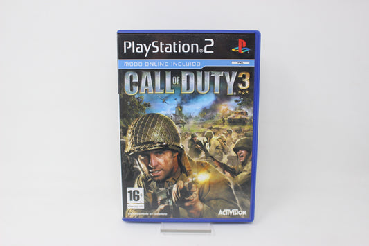 CALL OF DUTY 3 COD3 PAL PS2 PLAY STATION 2 INV-11557