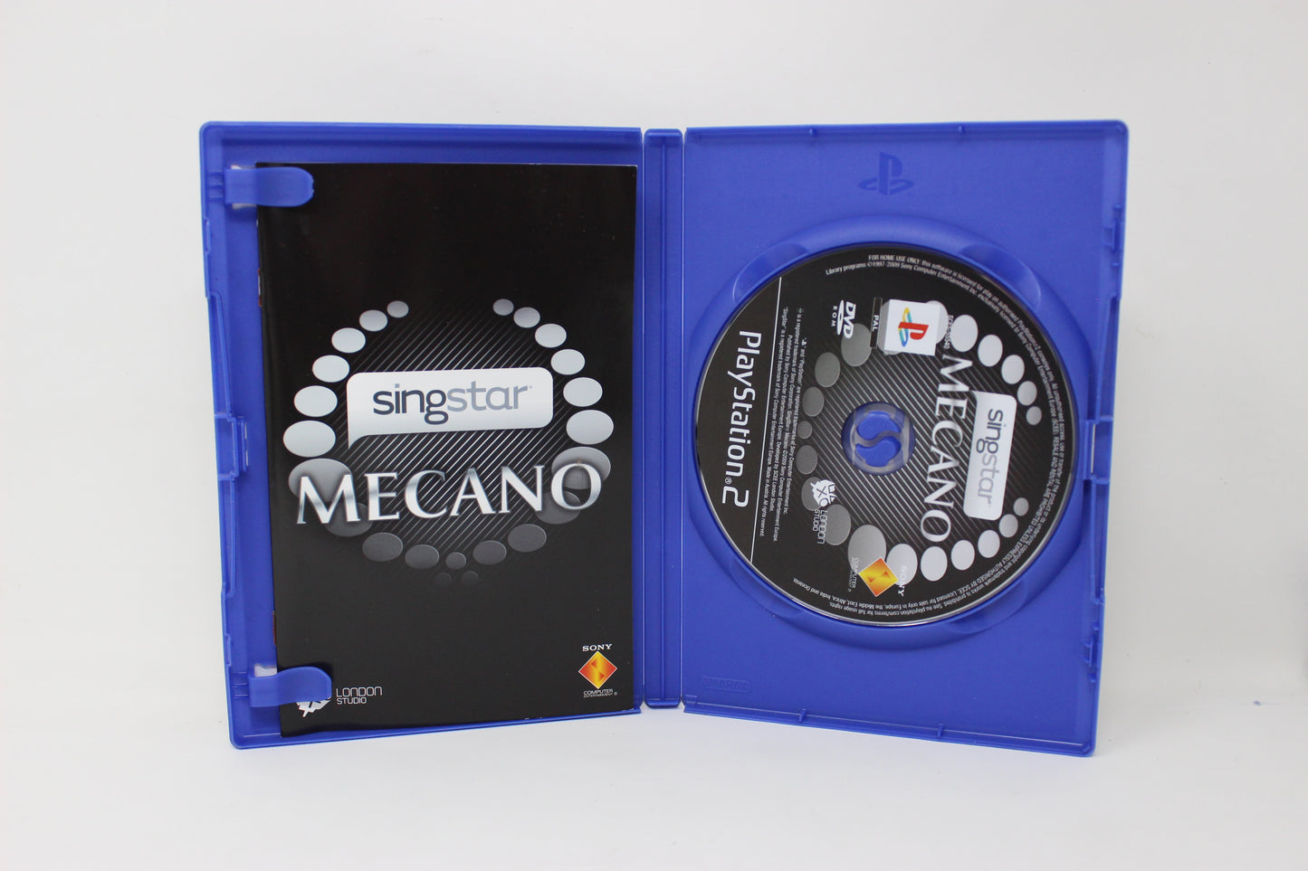 SINGSTAR MECANO PAL PS2 PLAY STATION 2 INV-11556