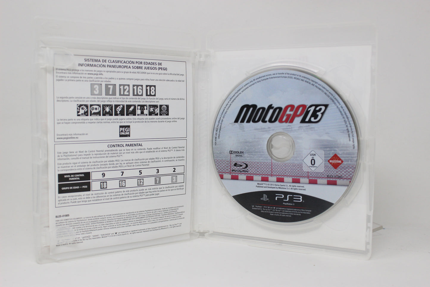 MOTO GP 13 PS3 PLAY STATION 3 INV-11522