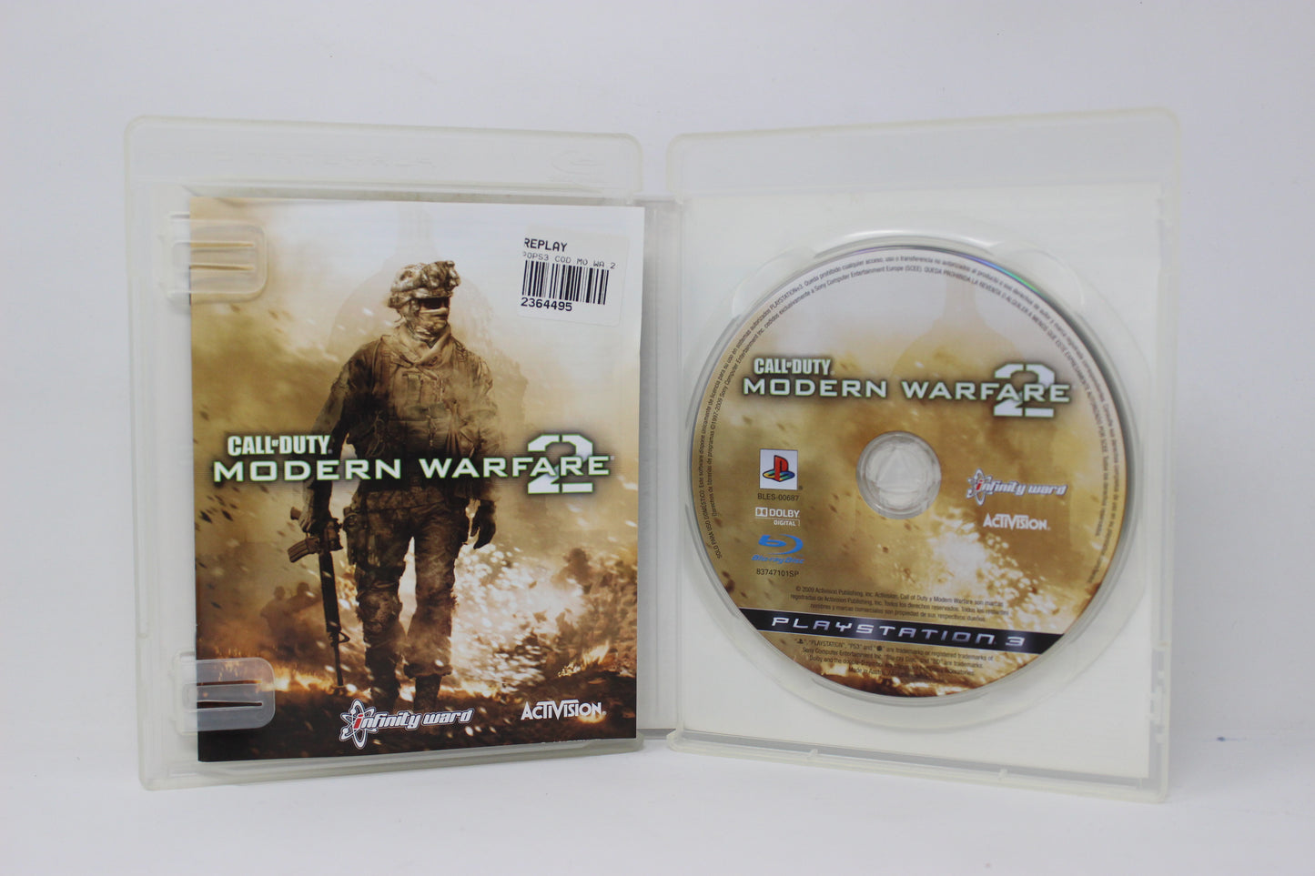 CALL OF DUTY MODERN WARFARE 2 COD MW2 PS3 INV 11520