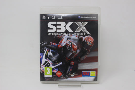 SBK X SUPERBIKE WORLD CHAMPIONSHIP PS3 INV-11519