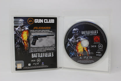 BATTLEFIELD 3 LIMITED EDITION PS3 PLAY STATION 3 INV-11514