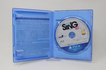 LET'S SING 10 PS4 PLAY STATION 4 INV-11547