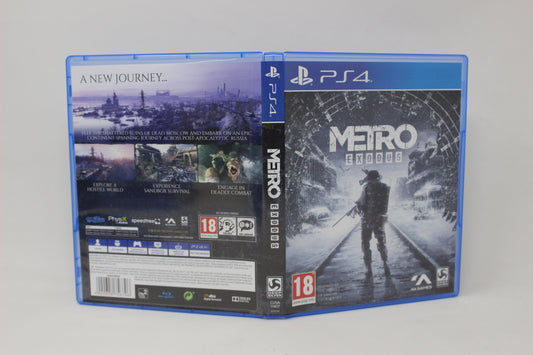 METRO EXODUS PS4 PLAY STATION 4 INV-11542