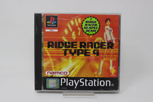 RIDGE RACER TYPE 4 PAL PS1 PLAY STATION 1 PSX INV-11534