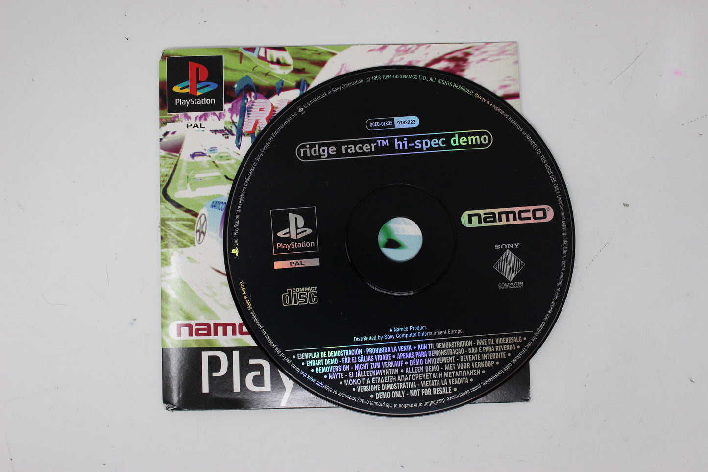 RIDGE RACER TYPE 4 PAL PS1 PLAY STATION 1 PSX INV-11534