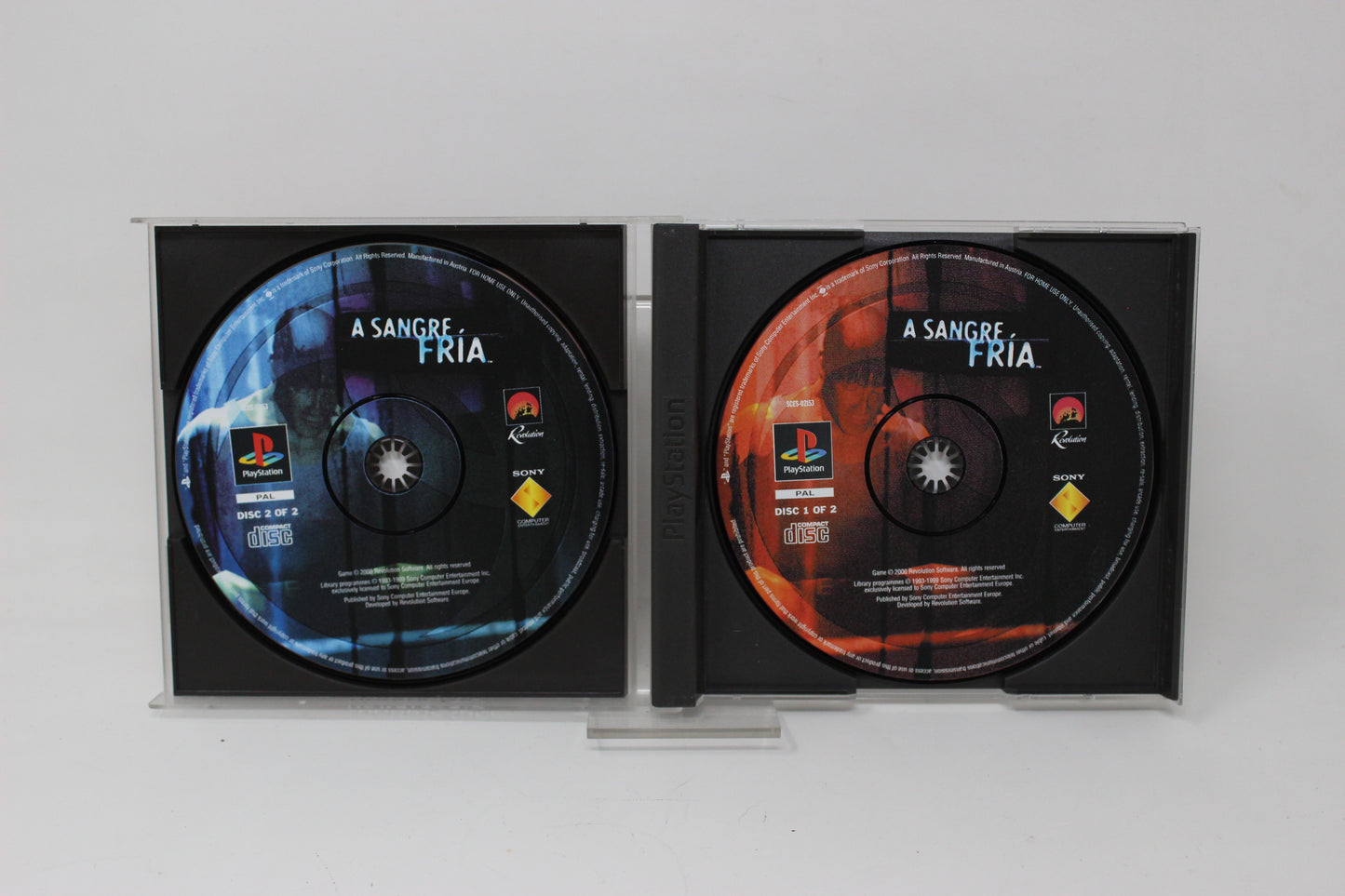 A SANGRE FRIA  PAL PS1 PLAY STATION 1 PSX INV- 11525
