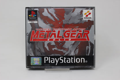 METAL GEAR SOLID 1  PAL PS1 PLAY STATION 1 PSX INV-11527