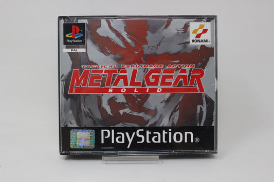 METAL GEAR SOLID 1  PAL PS1 PLAY STATION 1 PSX INV-11527