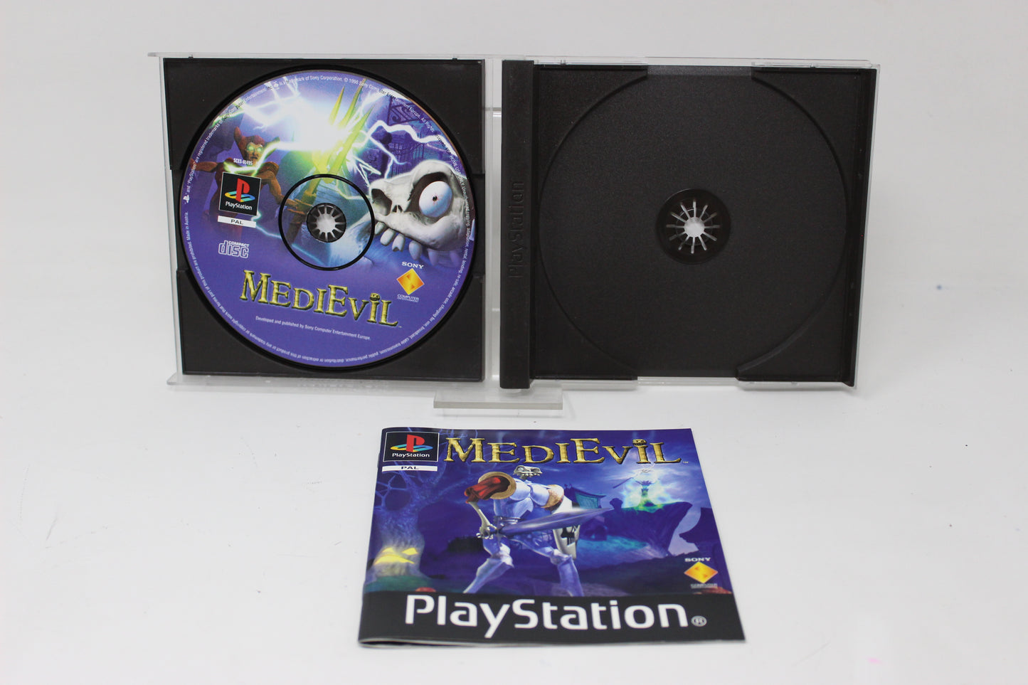 MEDIEVIL PAL PS1 PLAY STATION 1 PSX INV-11532