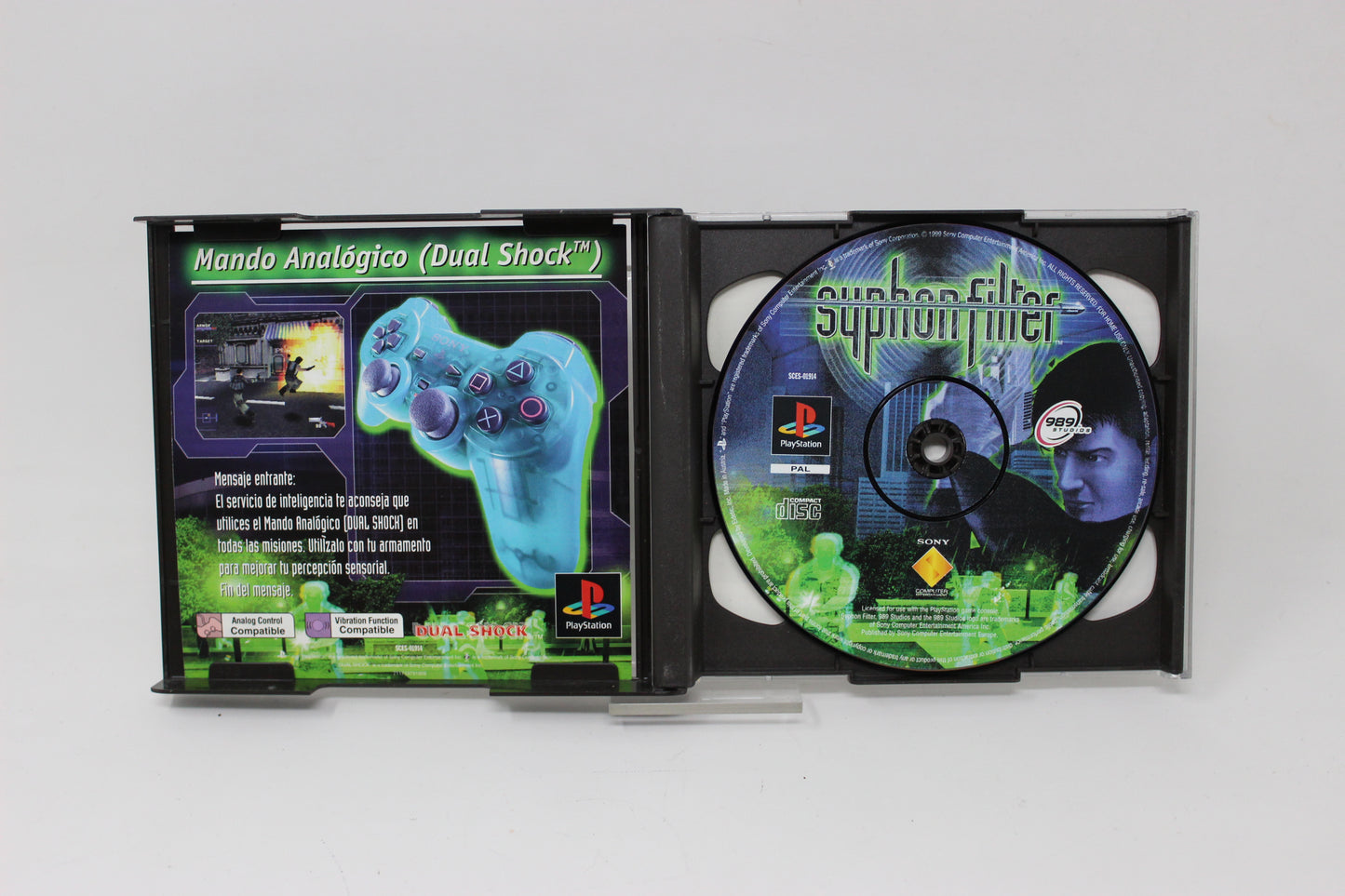 SYPHON FILTER 1  PAL PS1 PLAY STATION 1 PSX INV-11528